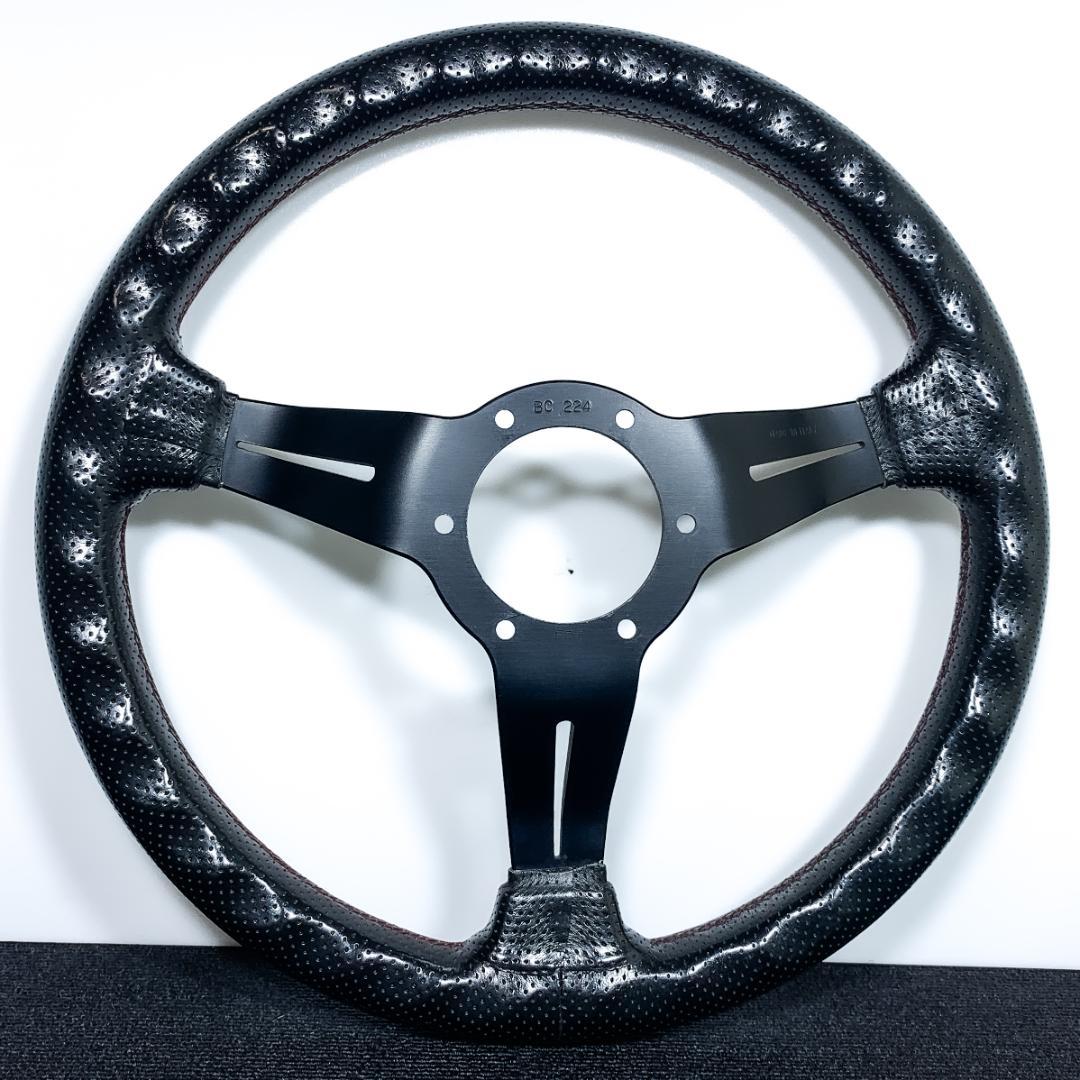 ナルディ スポーツタイプ ラリー 33cm ディープコーン パンチングレザー