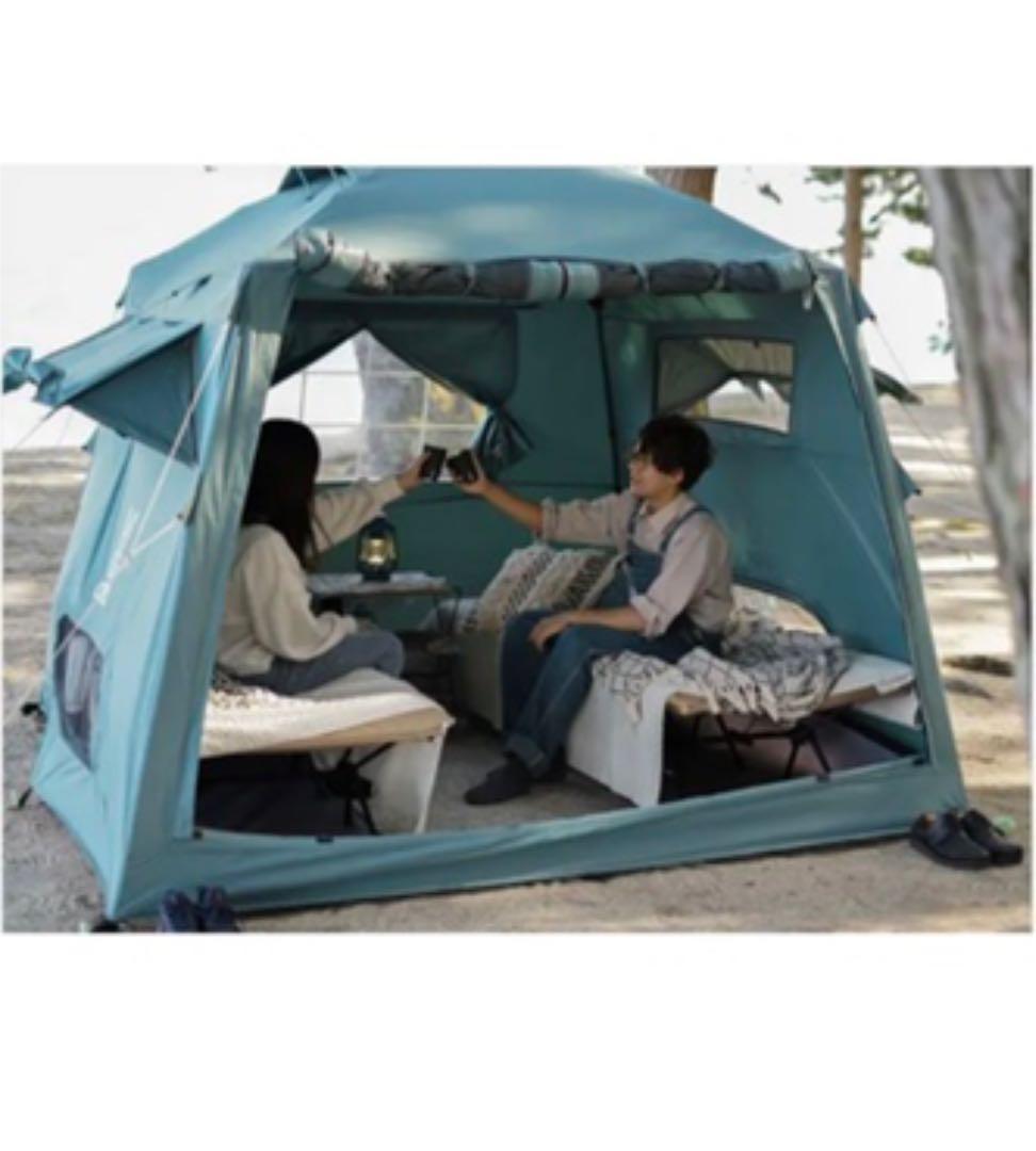 DOD おうちテント T4-825-BL ブルーグレー