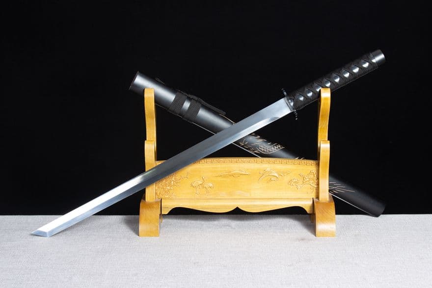 刻龍唐刀3点セット 武具　刀装具　日本刀　模造刀   居合刀