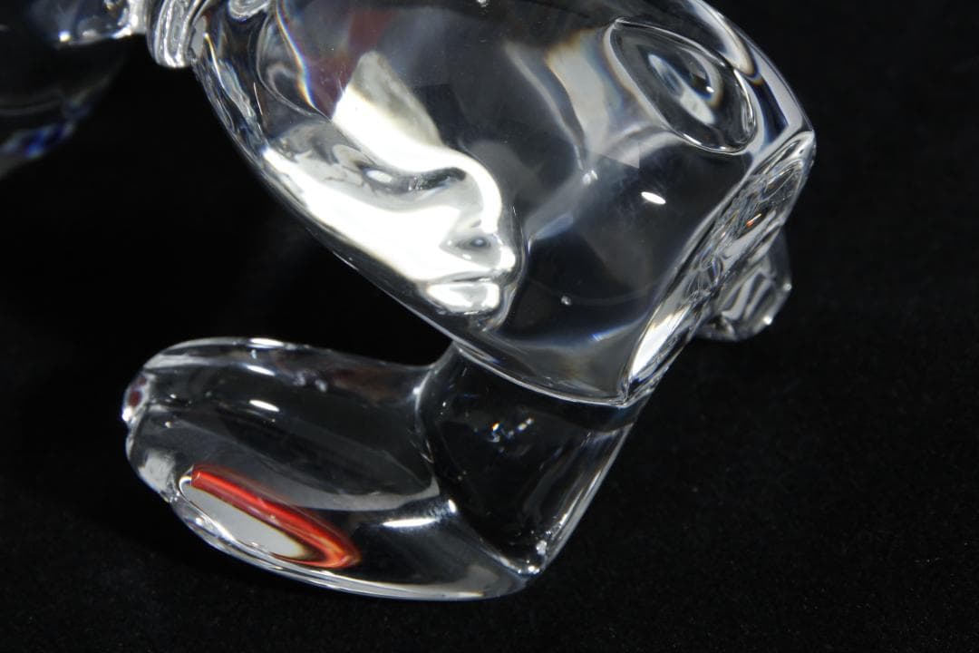 Eb2280 Baccarat バカラ スヌーピー クリスタル 置物 インテリア