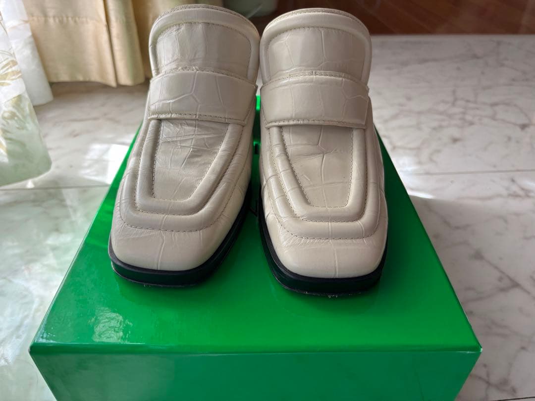 BOTTEGA VENETA クロコ ヒール ミュール