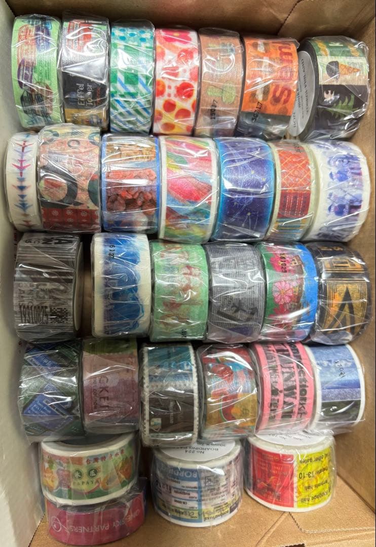 ボンボヤージュ マスキングテープ 30個セット