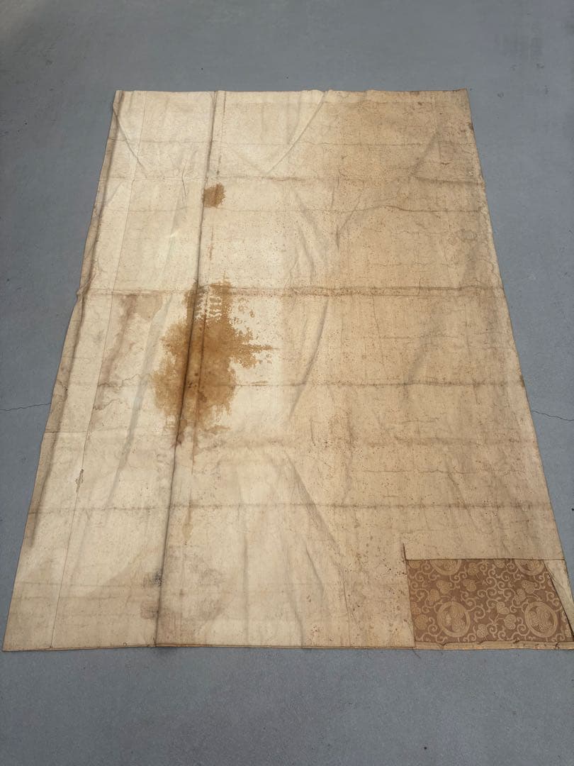 江戸時代　￼￼本金純金古布