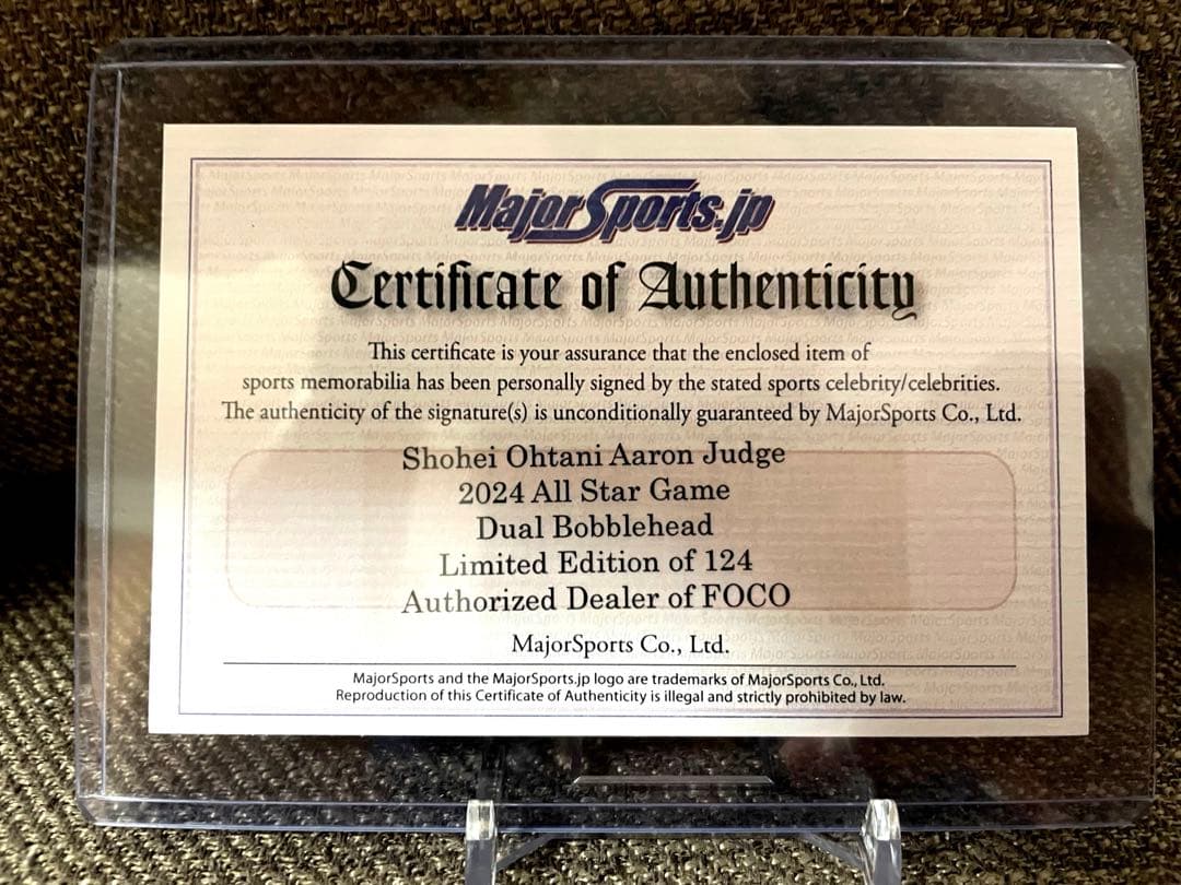 ヒ*デ様 【明日まで‼️】 2024 大谷 ジャッジ Dual Bobblehe