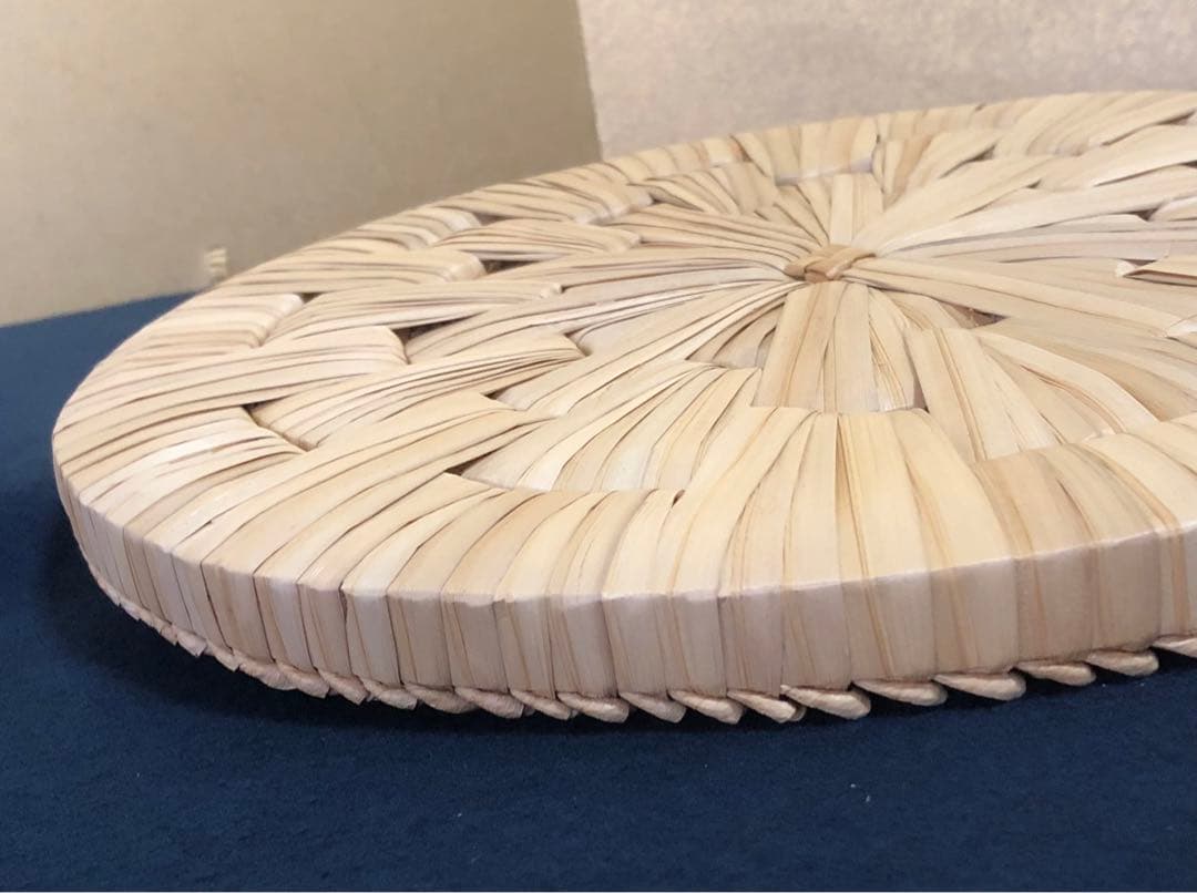 《R》茶道具 露地円座5枚組 円座 座布団 茶事 元箱　260212け2