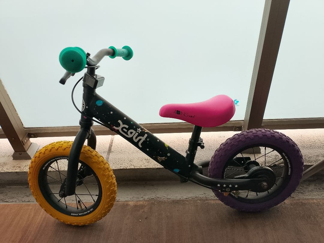 【おしゃれ】X-girl 4ing キックバイク　幼児用　12インチ