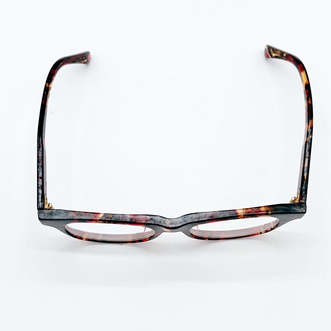 白山眼鏡店 鼈甲 1975 レトロ ブラウン