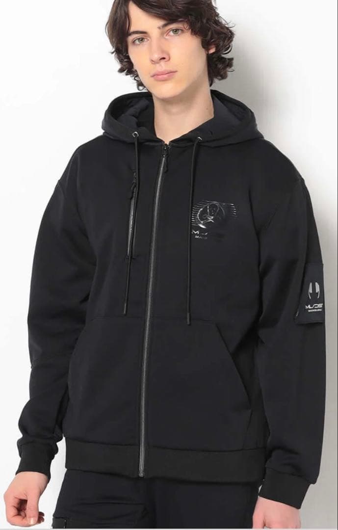 【極美品】MARK&LONA ラバードクロ 希少 パーカー 46サイズ ブラック