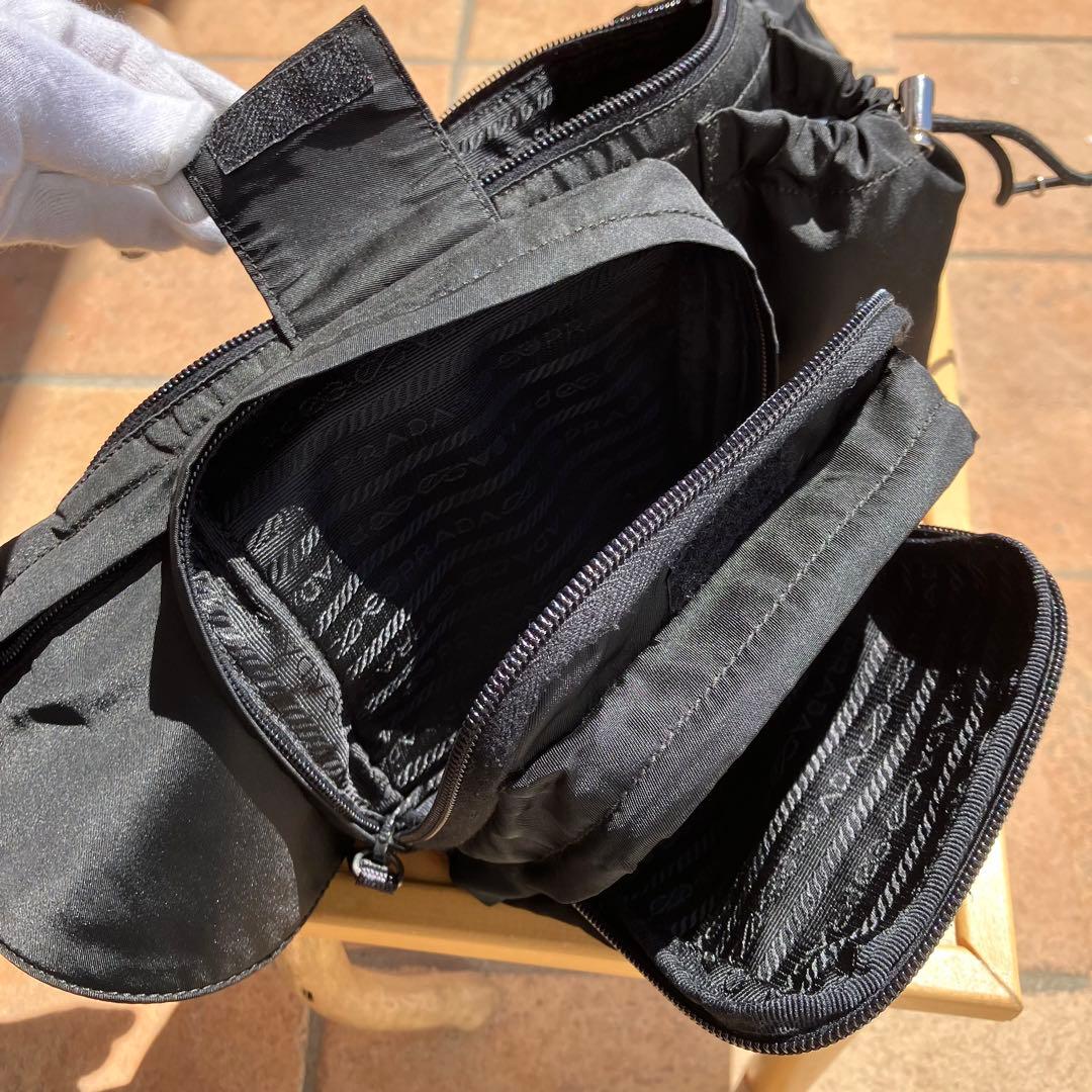 ✨極美品✨プラダ PRADA ボディバッグ ブラック ナイロン