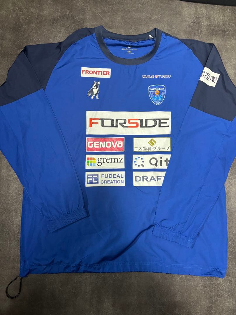 横浜FC 選手支給品 ピステ スポンサー入り