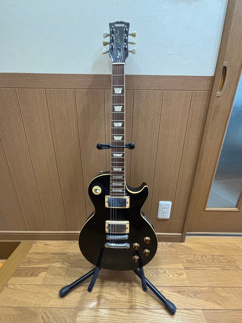 YAMAHA レスポール LP400 ブラック ソフトケース付き