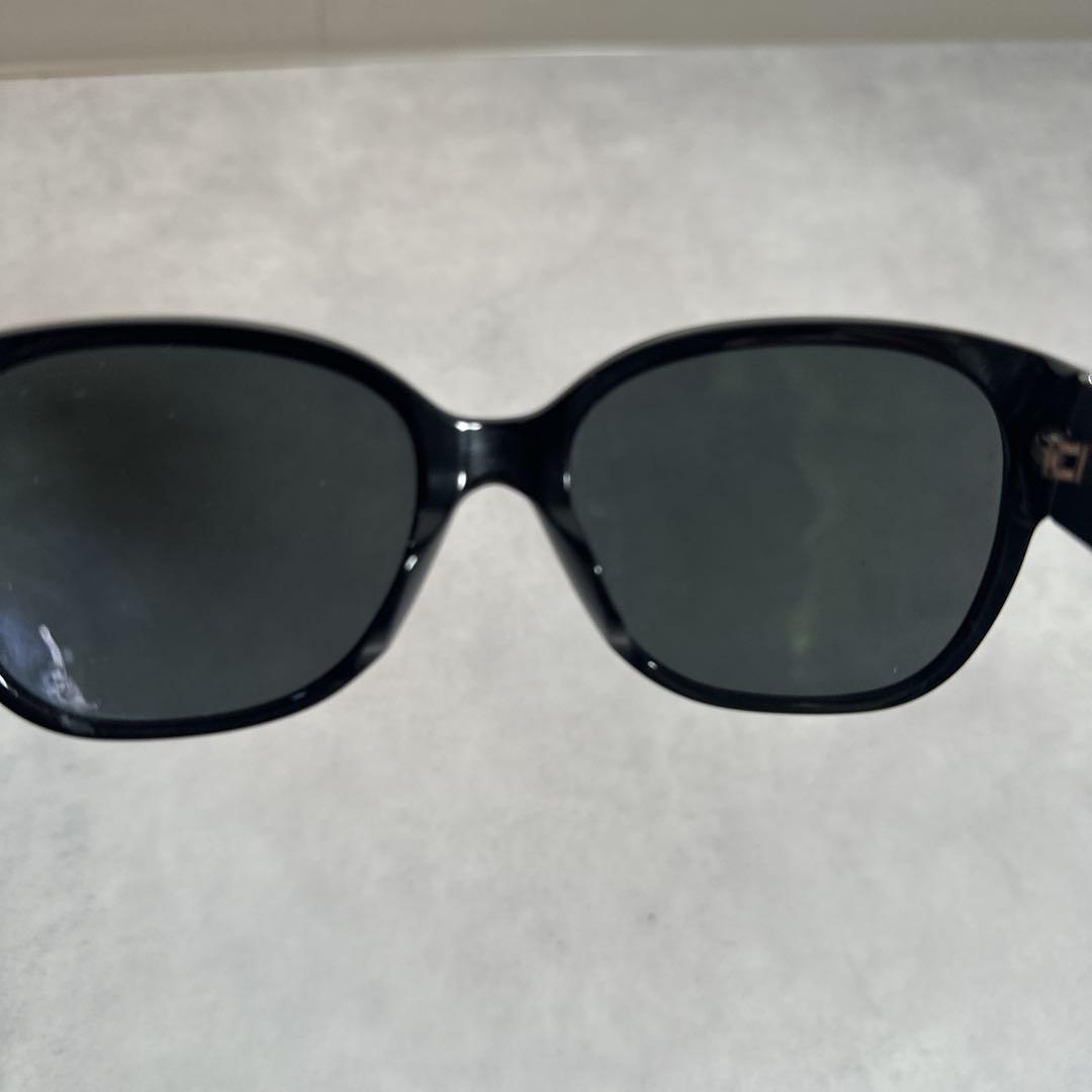 CHANEL シャネル ツイード サングラス ココマーク ロゴ金具 ケース付き