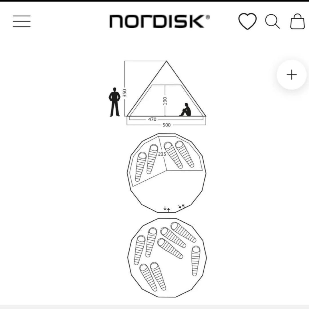 テント・タープ NORDISK ALFHEIM 19.6