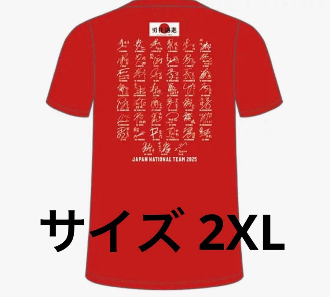 男子 バレーボール サイン 応援Tシャツ 日本代表 ネーションズリーグ 2025