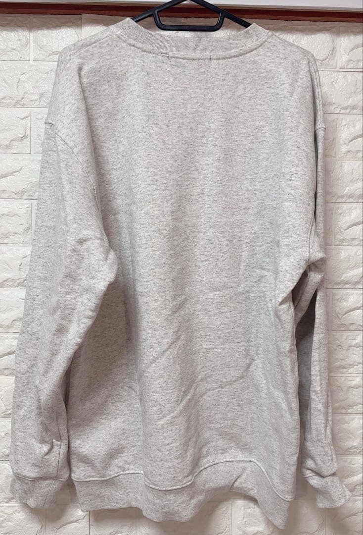 GRAPHIT どこでもいっしょ サガラ刺繍スウェット 井上トロ トロ グレー