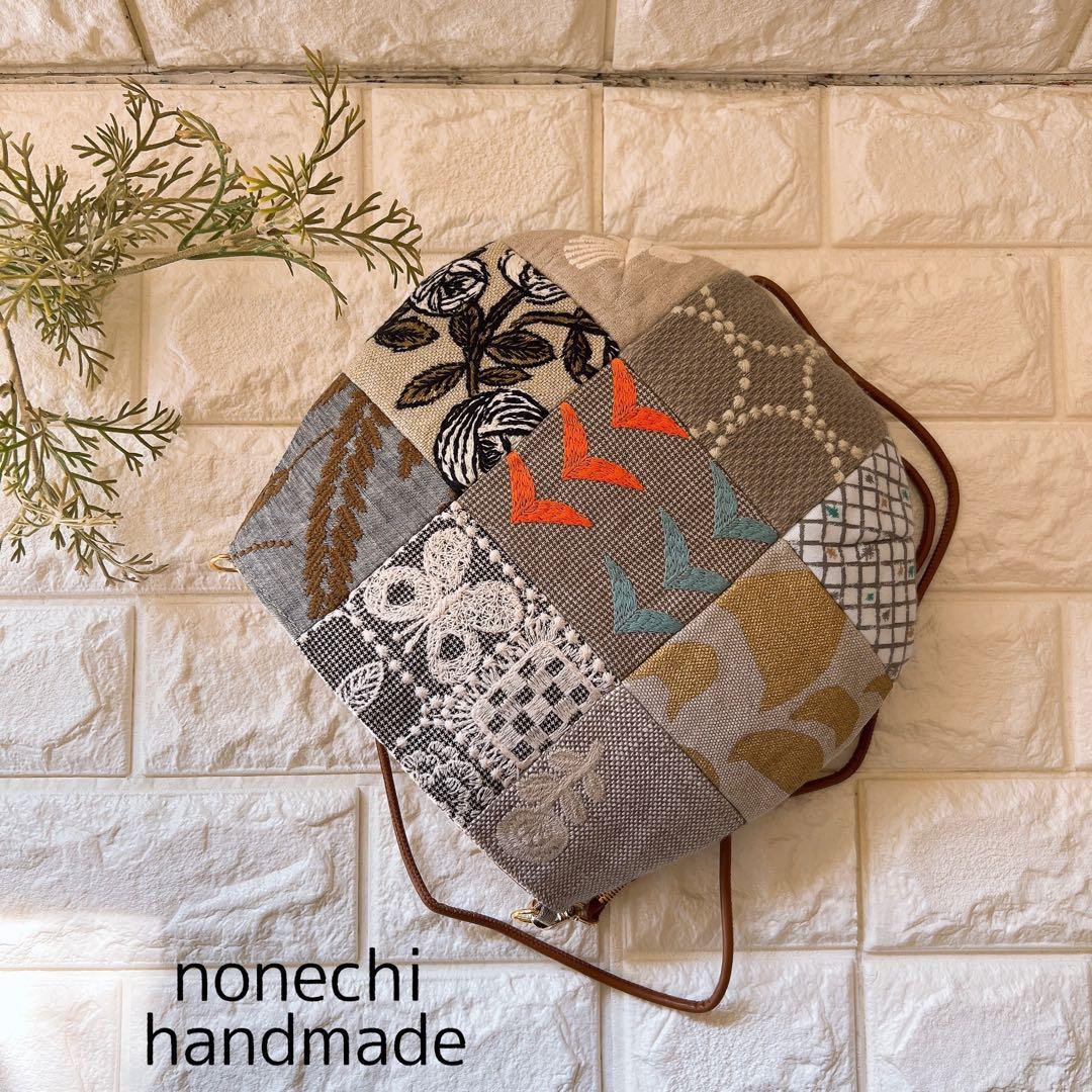 ミナペルホネン ハンドメイド ショルダーバッグ サコッシュ バッグ サブバッグ