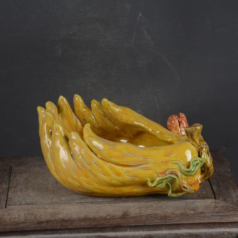 景徳鎮 陶磁器 仏の手 ペン洗い 書道具 文房具 工芸品 美術品 置物