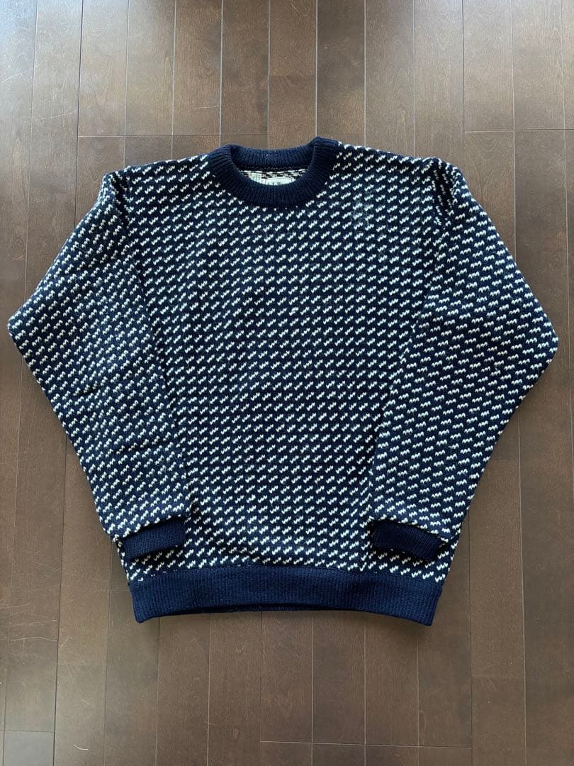 トップス 80's L.L.BEAN birdseye knit sweater
