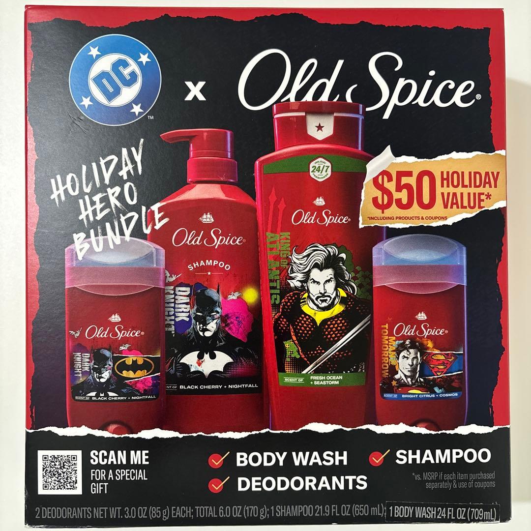 【希少限定品】新品未開封 Old Spice DC オールドスパイス ４点セット