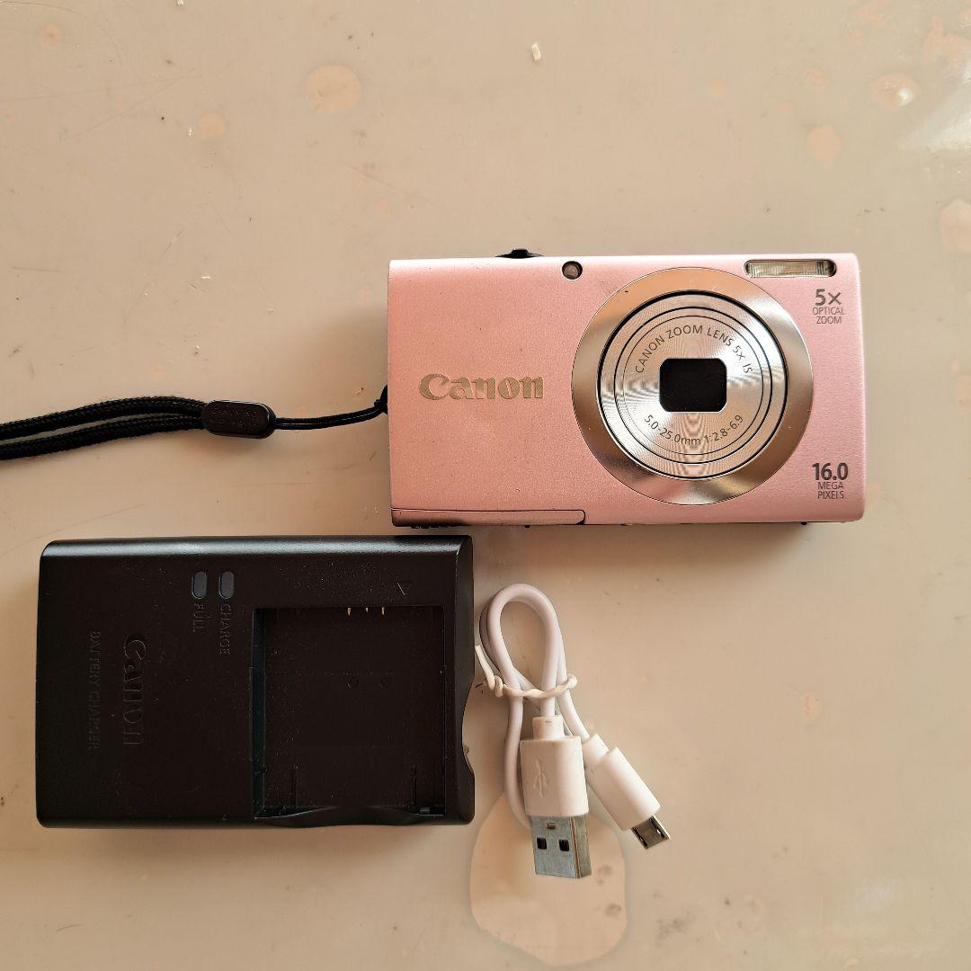 Canon PowerShot A2400 IS ピンク