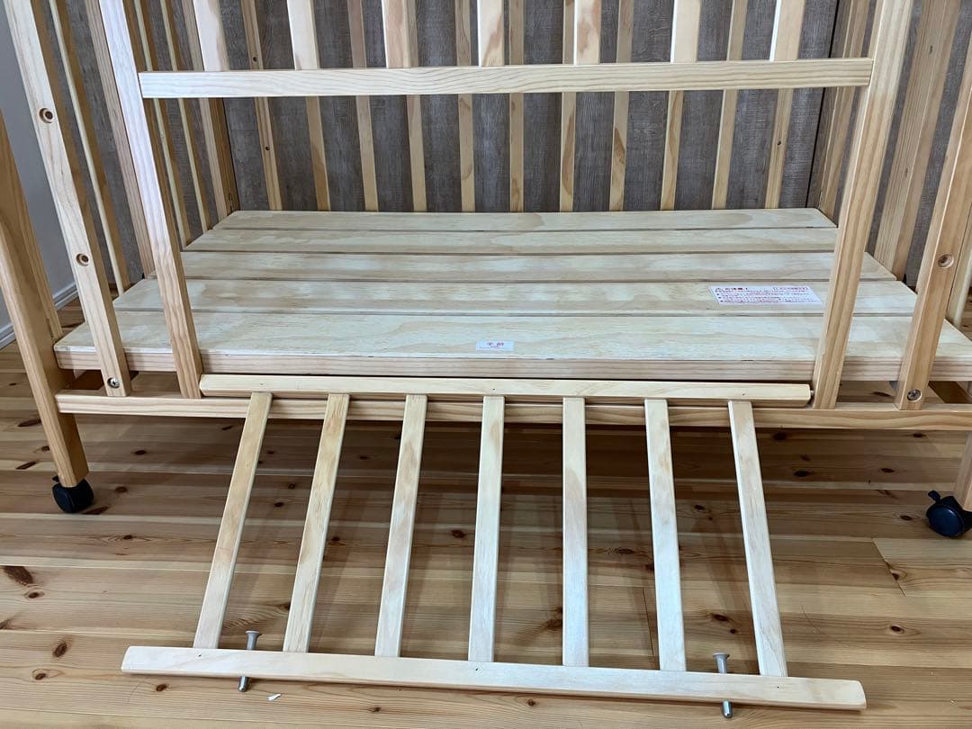 匿名配送　送料込み大和屋　折りたたみベビーベットFL パタン