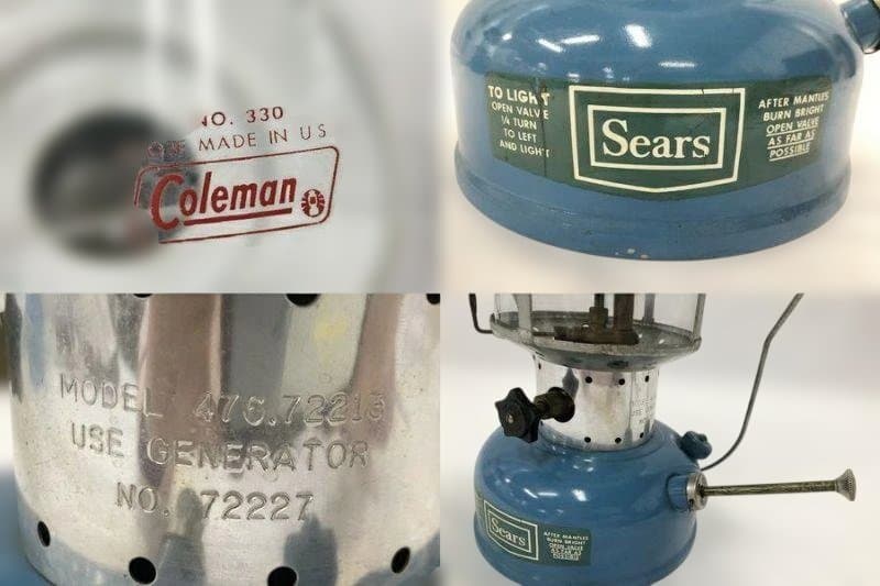 Coleman コールマン MODEL 476.72213 1968