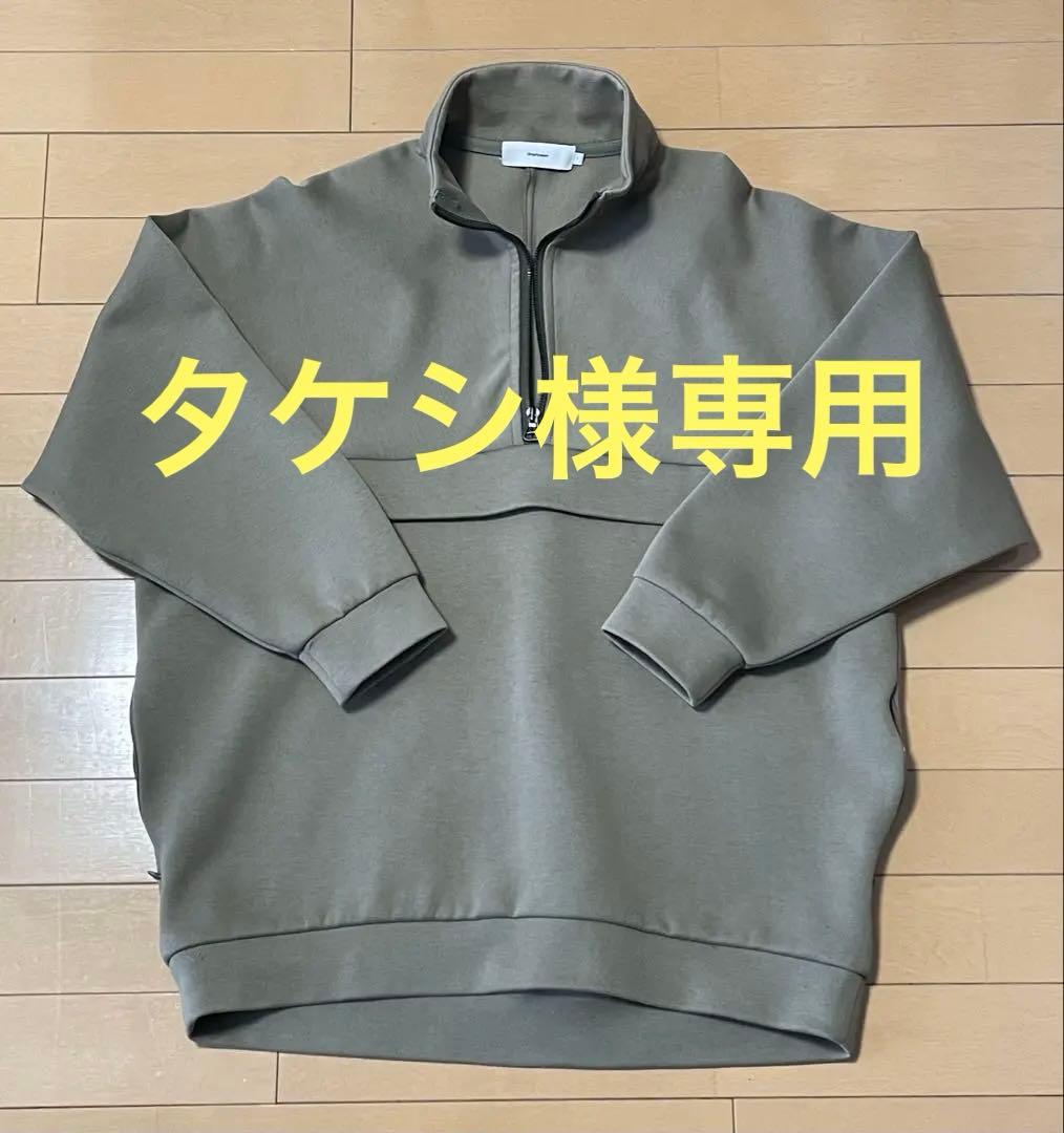 Graphpaper グラフペーパー ハーフジップ トレーナー　スウェット