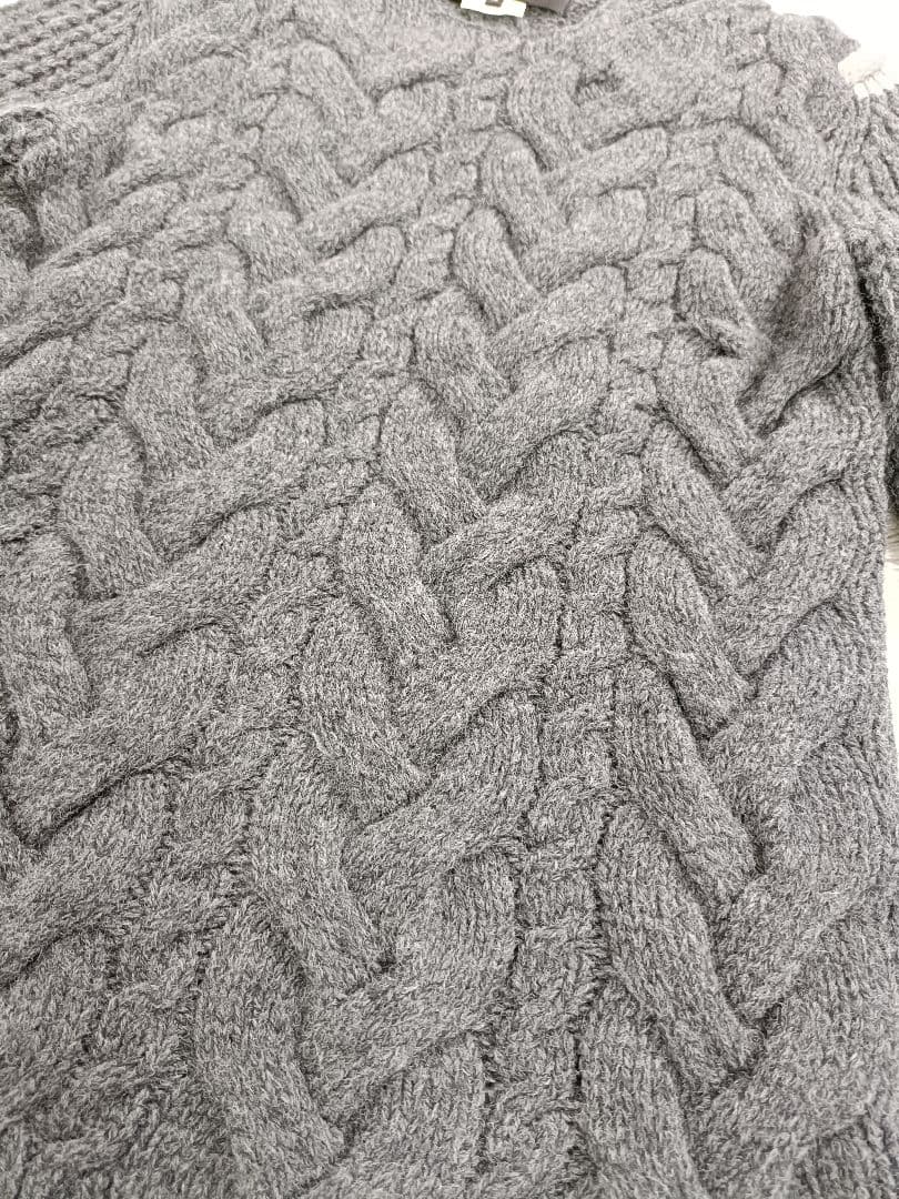 COMME des GARCONS HOMME PLUS ケーブルニット M