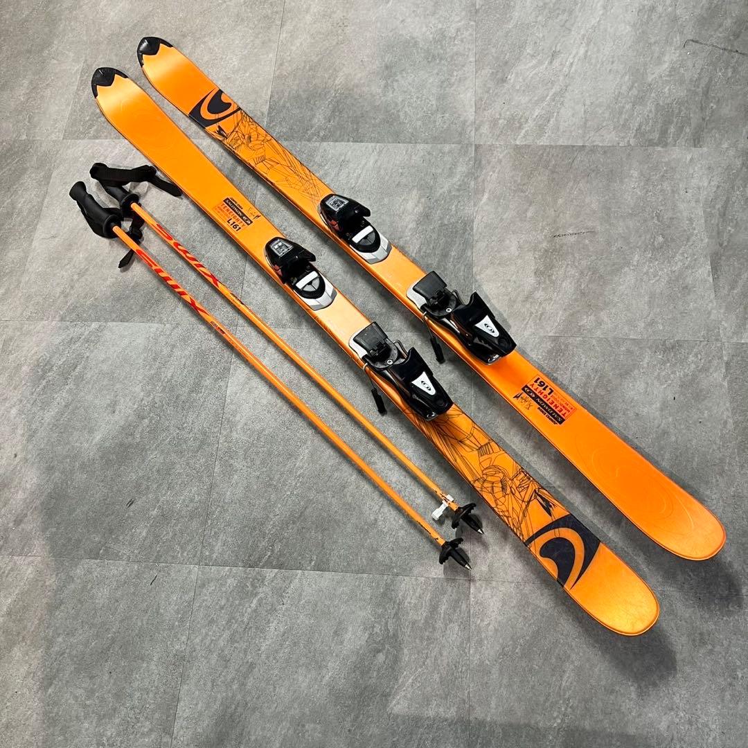 スキー SALOMON 161cm TENEIGHTY JUNPEI ENDO B76