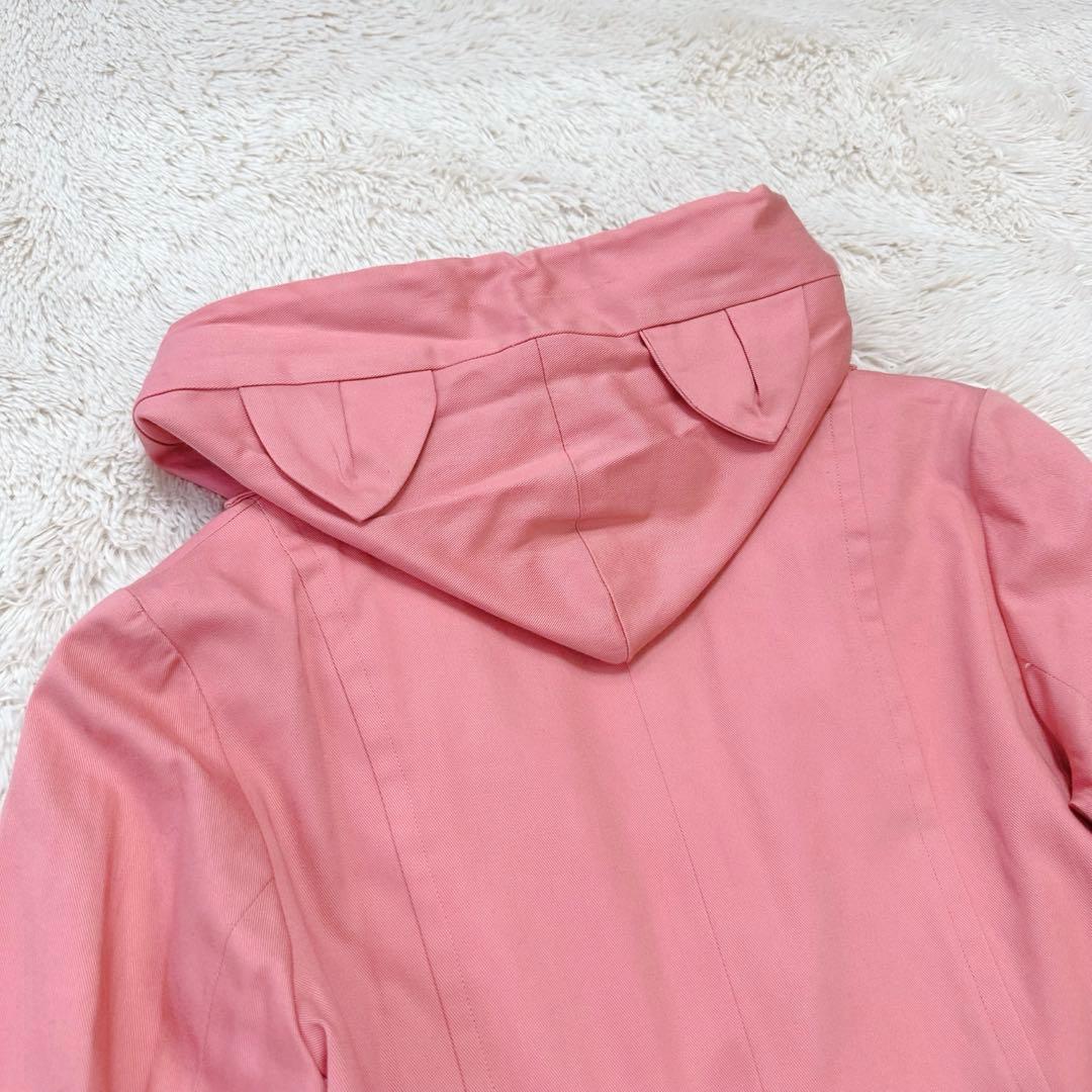 【未着用級•タグ付き】ピースナウ 2way 耳付きフード スプリングコート M