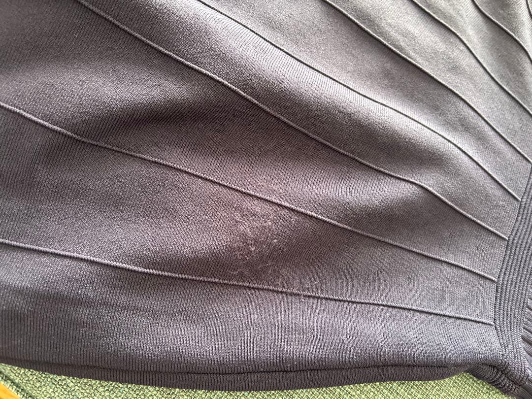 sandoroワンピース 長袖 ネイビー