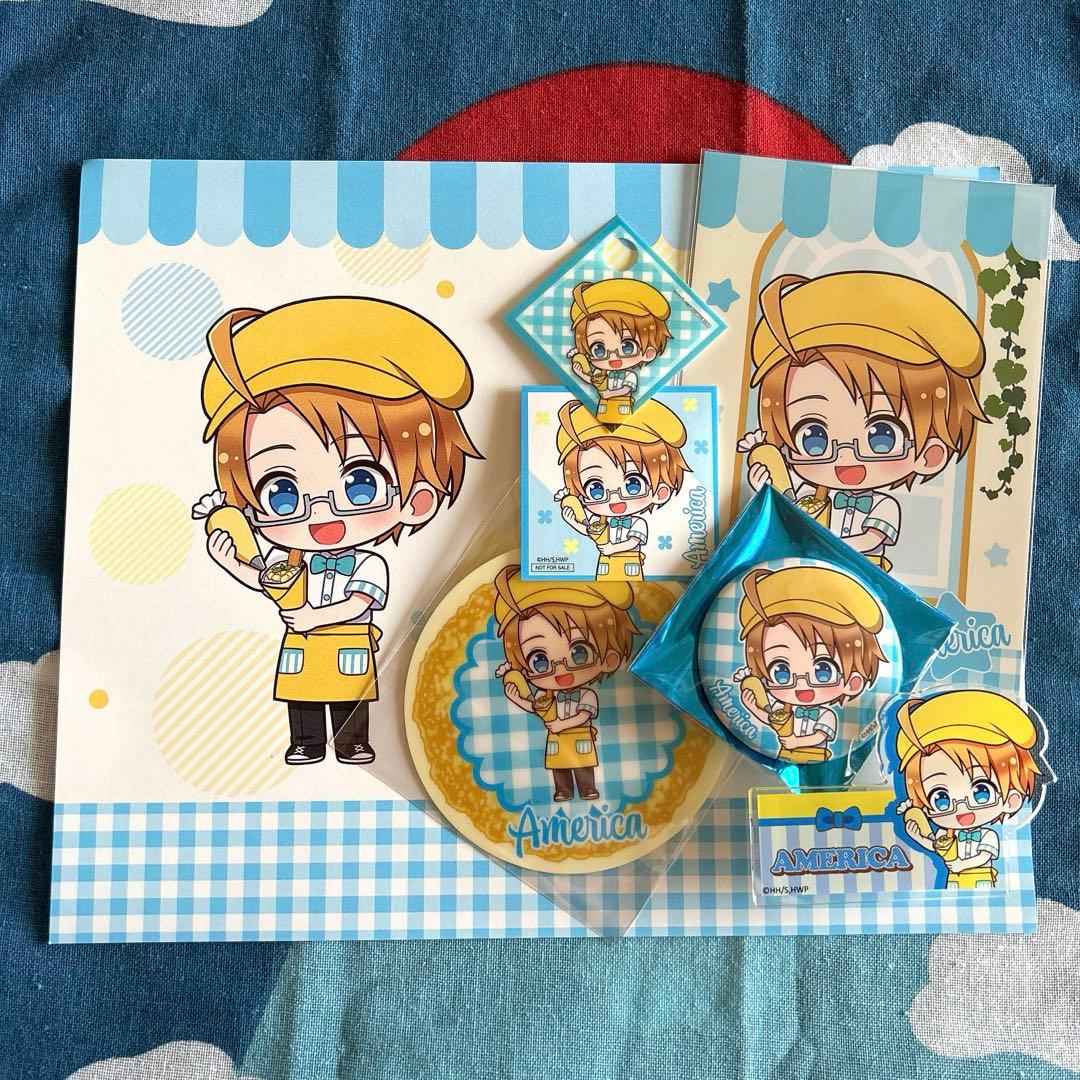 ヘタリアWorld★Stars× AmoCrepe アメリカ セット