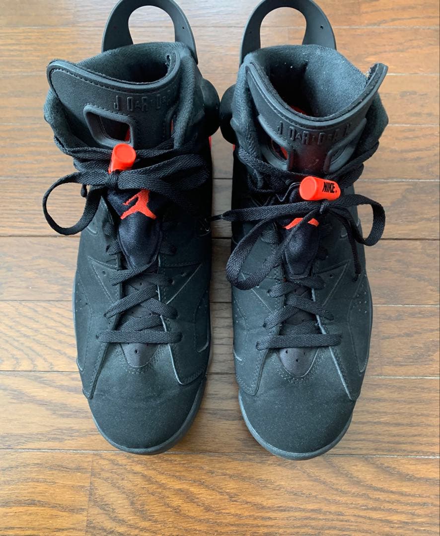 NIKE ナイキ エアジョーダン6 インフラレッド ブラック 28.5cm