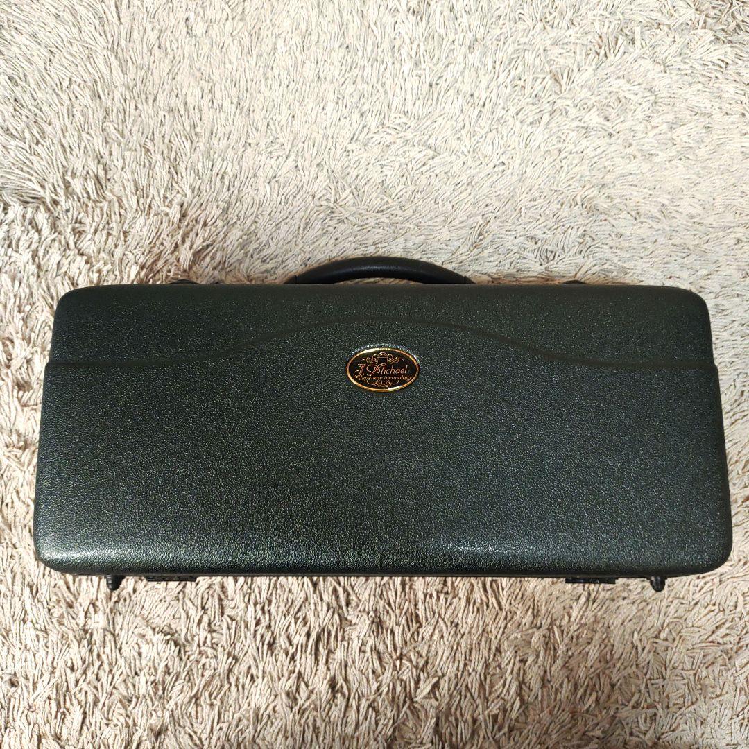 【ジャンク】J.Michael トランペット　ワインレッド　マイケル　ケース付き