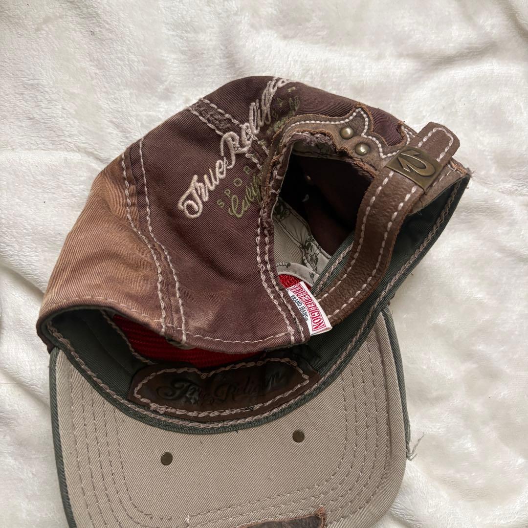 True Religion トゥルーレリジョン キャップ Y2K 平成