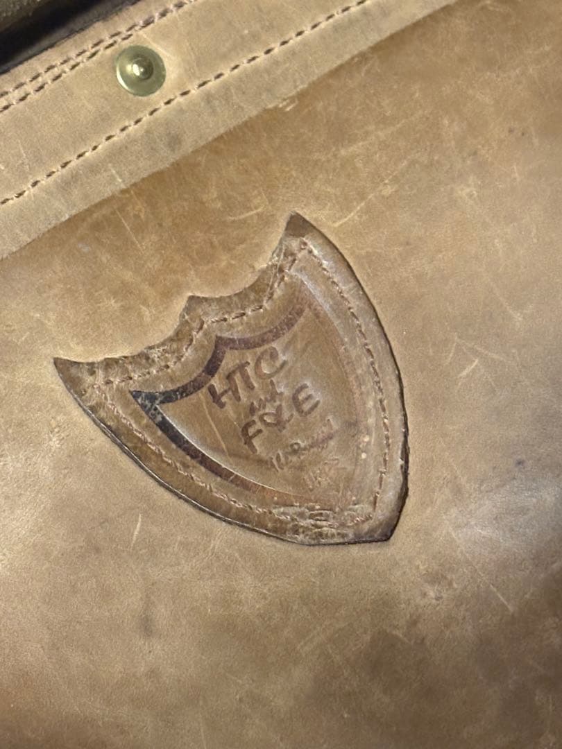 K*H様 HTCヴィンテージ レザーショルダーバッグ ブラウン 本革 フラップ式