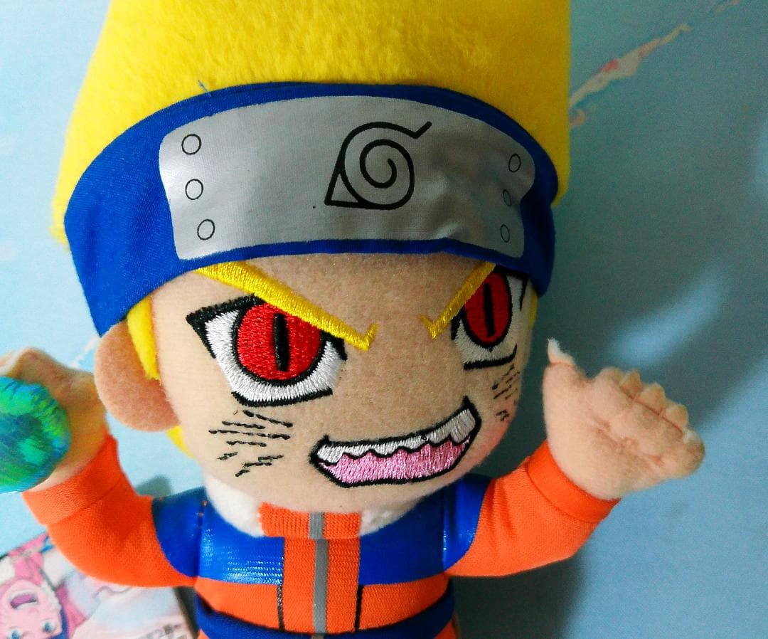 NARUTO 　うずまきナルト　アミューズメント専用　螺旋丸　ぬいぐるみ