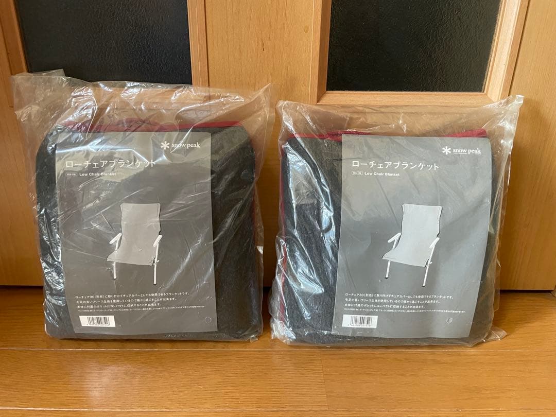 新品未開封　雪峰祭限定アイテム　スノーピーク ローチェアブランケット