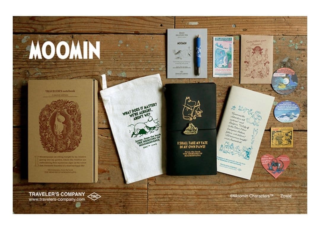 新品 未開封 トラベラーズノート 限定セット MOOMIN パパの思い出