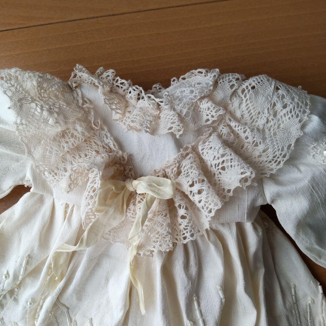 ヴィンテージのドレスをリメイクしたドールドレス♡