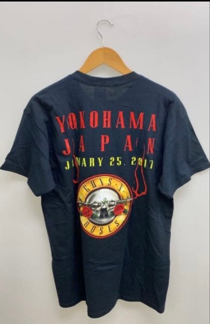 Guns N' Roses 2017年日本ツアー 横浜限定 Tシャツ　グッズ