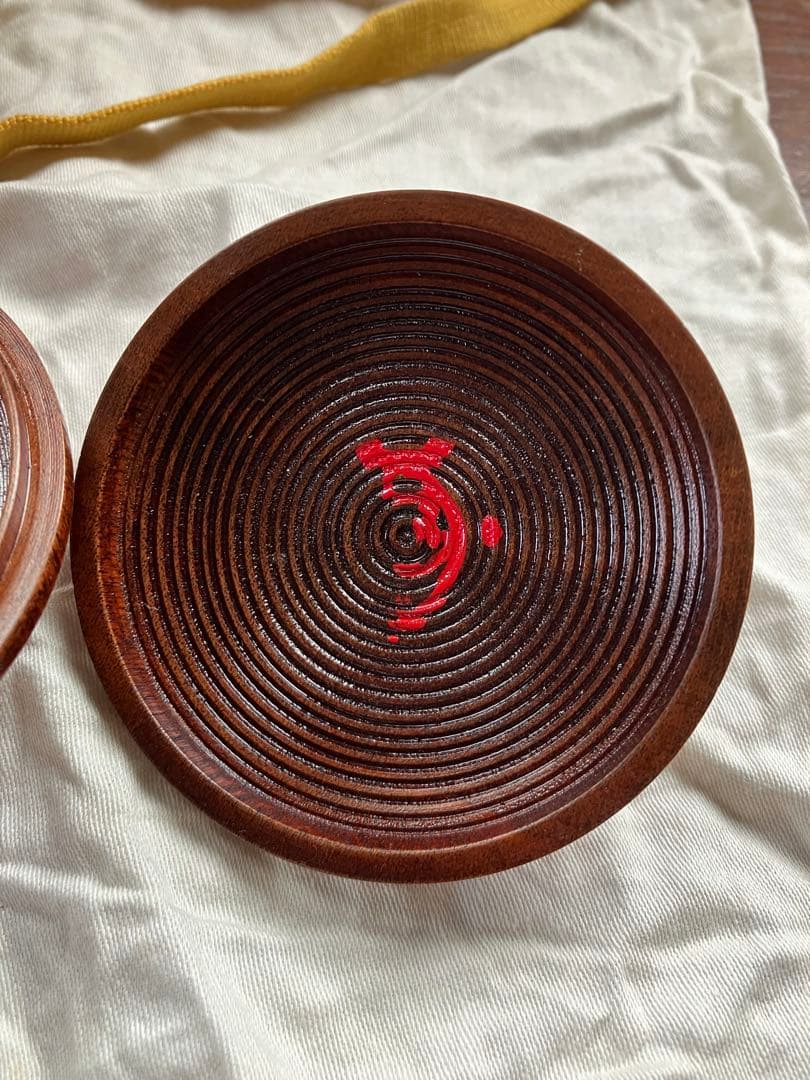 茶道具 提灯香合 塗師 中村宗哲 木製漆器 旧家蔵出し 時代物 木箱 共箱付き