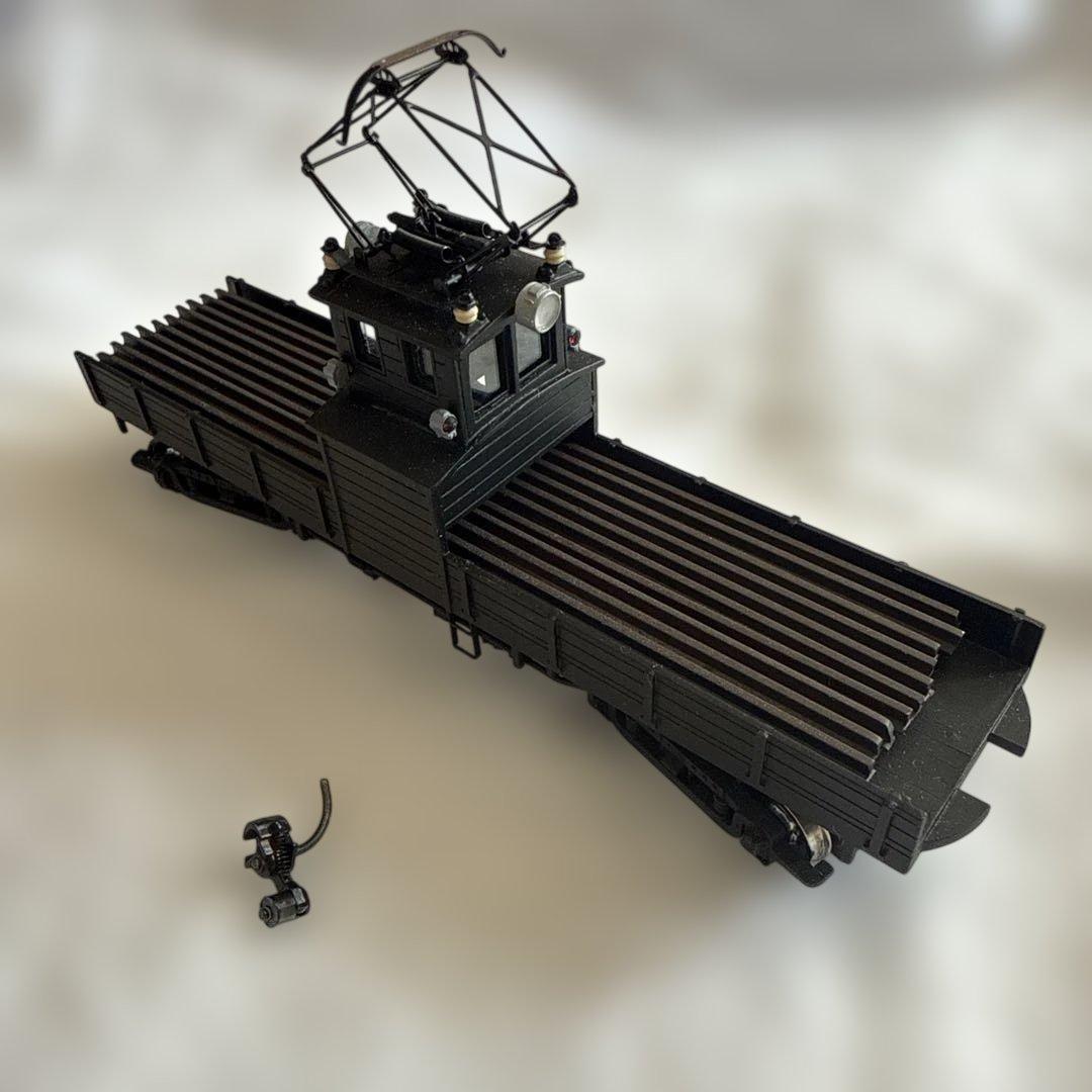 レア　レール運ぶ　貨車　112？　完成品？