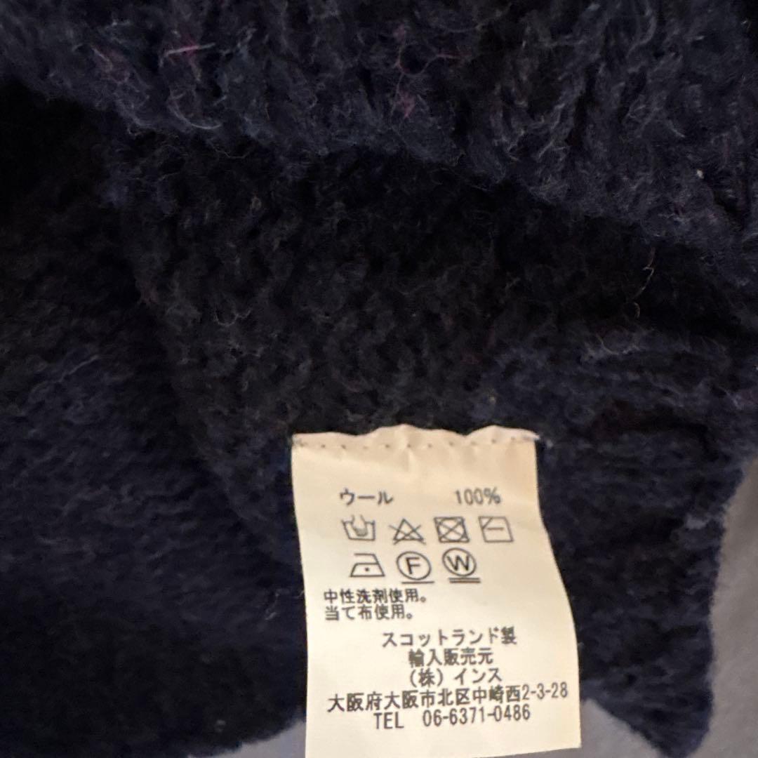 ノースイースタリー フェアアイル柄ニットセーター サイズ40