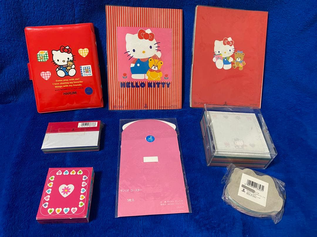 キティちゃん　ノート　メモ　手帳　コースター　レトロ　サンリオ　昭和　平成　文具