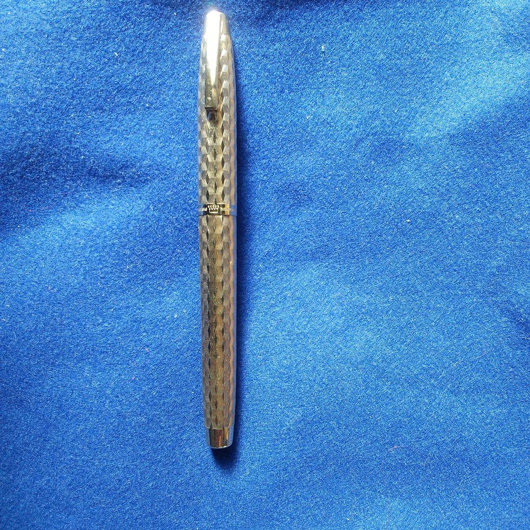 美品 シエィフ-万年筆 14Kベン先