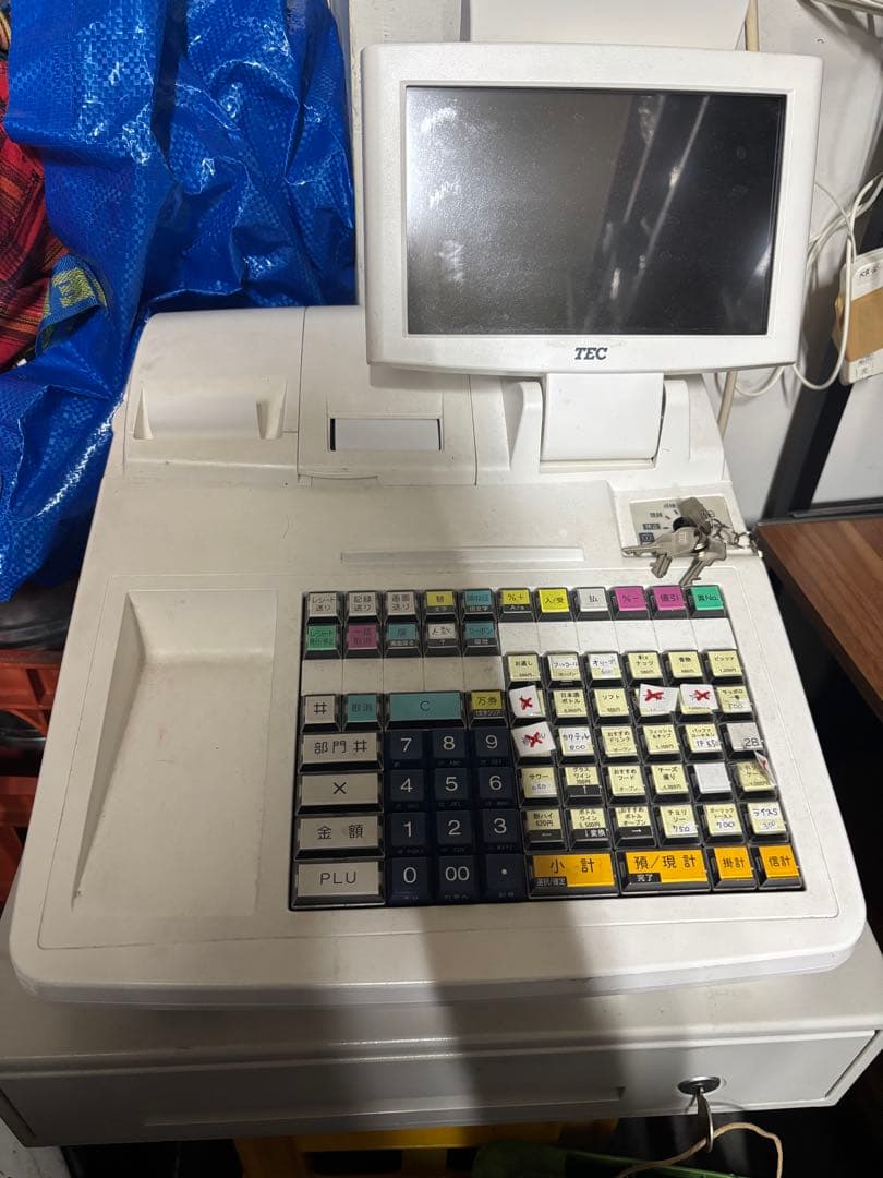 TEC ホワイトレジスター MA-2055