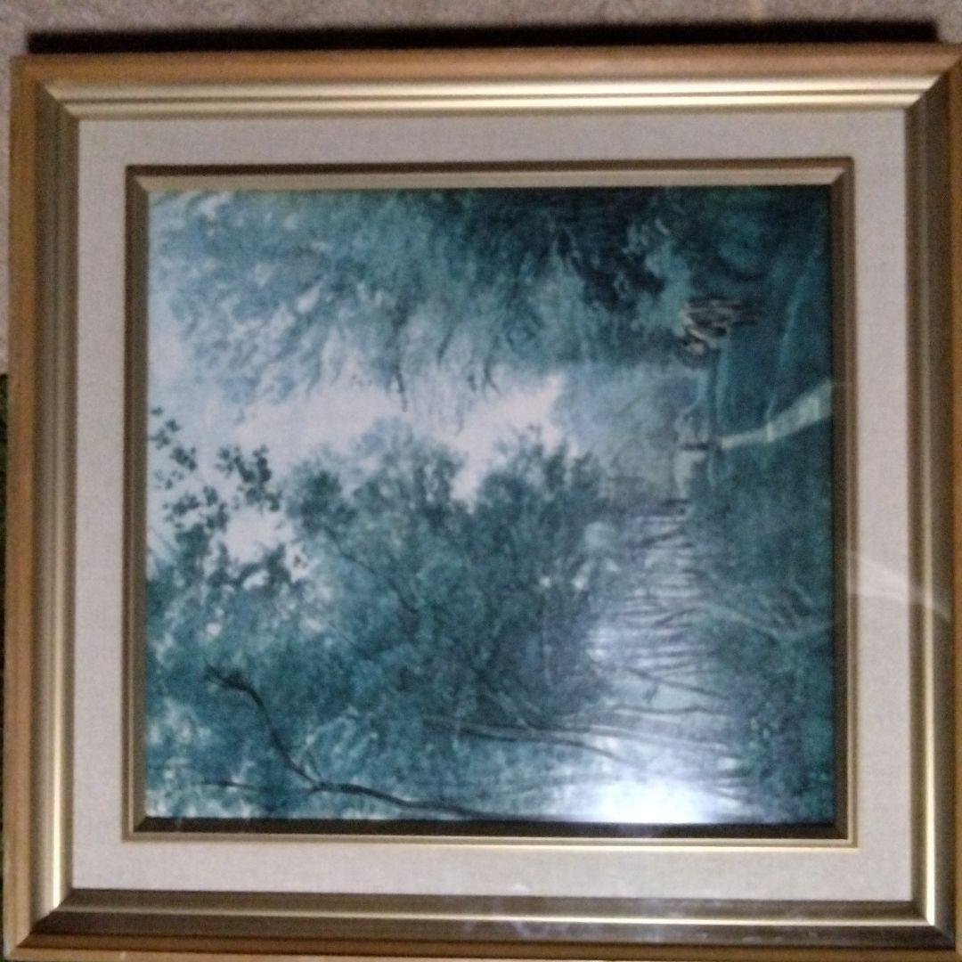 ゥ゙ィル、ダヴレーコロー 自然風景 油絵