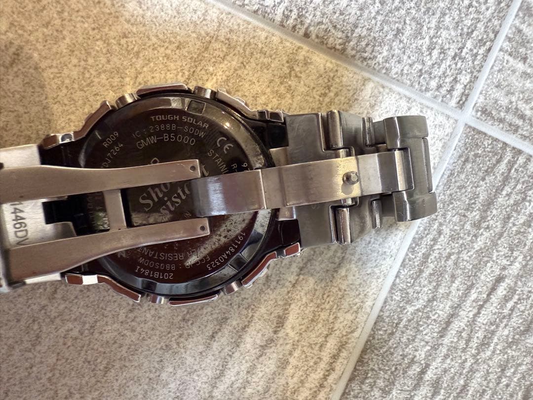 G-SHOCK GMW-B5000D-1JF フルメタル シルバー