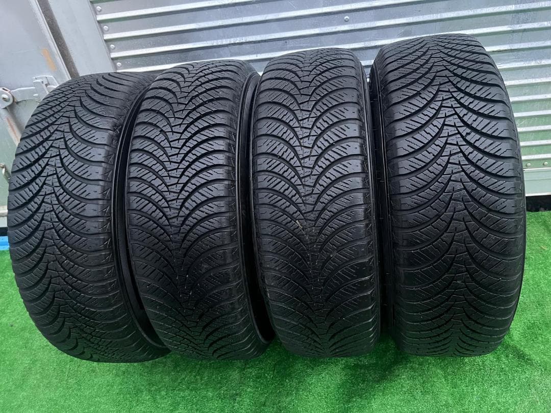 WEDS15x6J ホイールとオールシーズンタイヤ195/65R15 4本セット